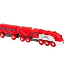 BRIO World Strømlinet Tog - 3 dele - Rød 33557