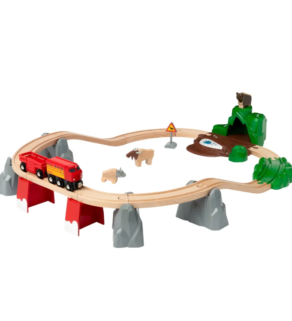 BRIO World Togbanesæt - Nordic Animal Set - 26 Dele 33988