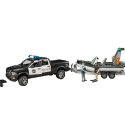 Bruder Poltibil - RAM 2500 m. Trailer, Båd, Lys/Lyd... - 02507