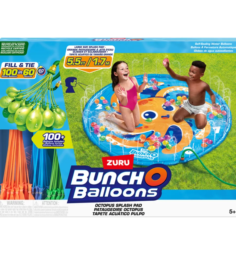 Bunch O Balloons Vandlegetøj - Octosplash Pad m. 100+ Vandballon