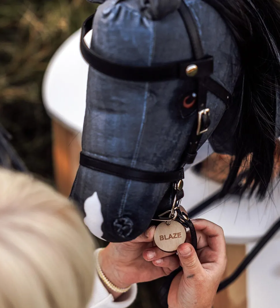 by ASTRUP Kæphest - 68 cm - Grå/Sort