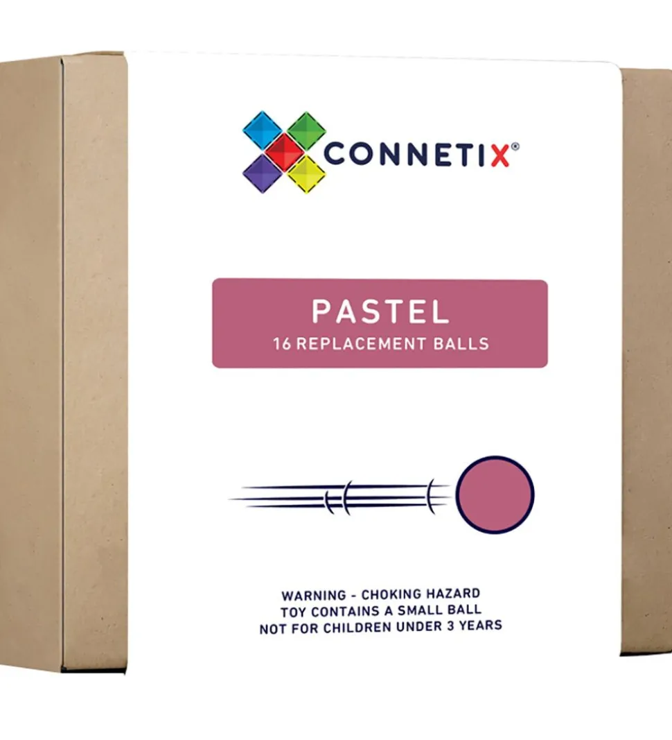 Connetix Kugler - 16 stk. - Pastel Replacement