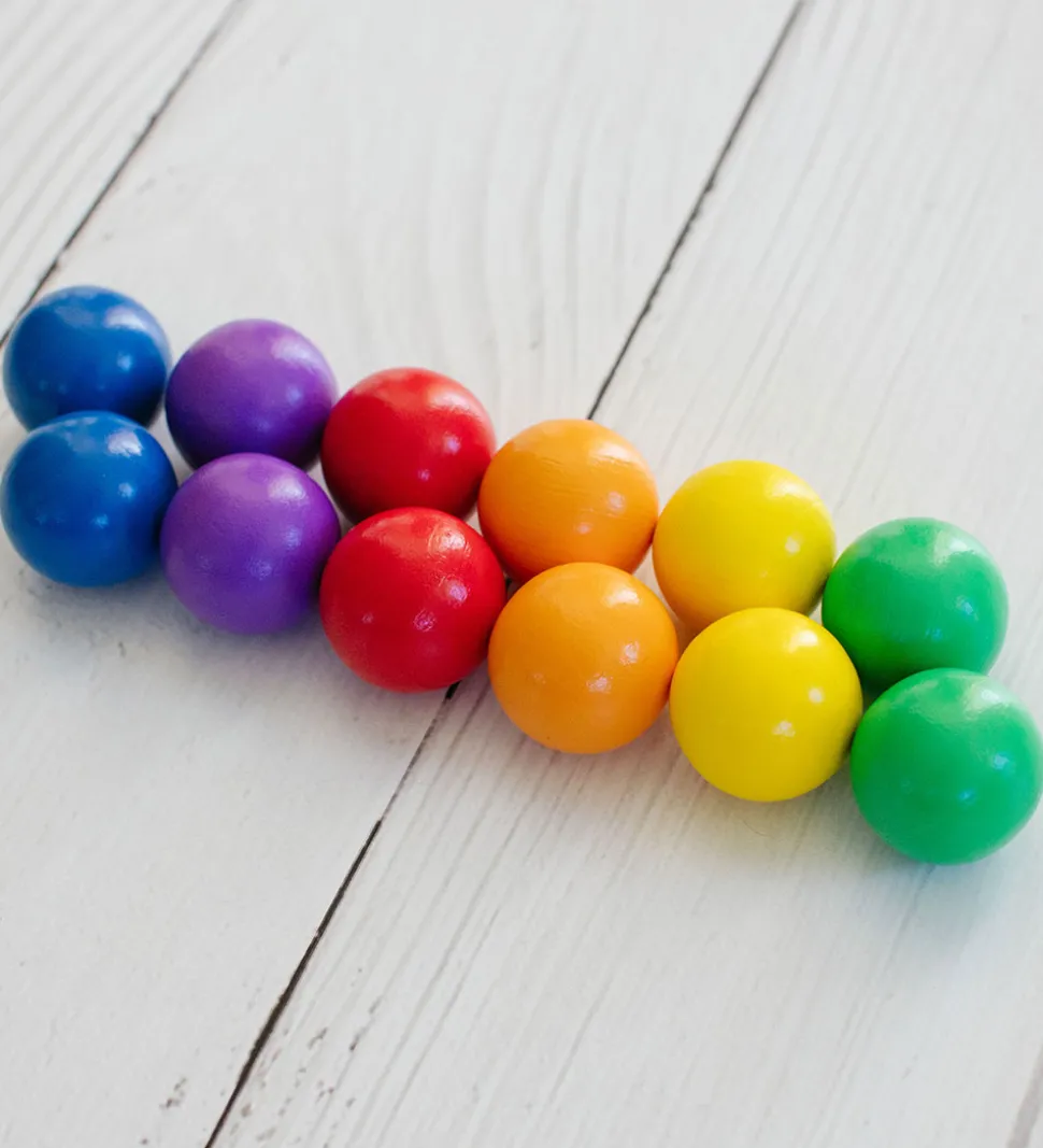 Connetix Kugler - 12-pak - Rainbow