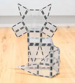 Connetix Magnetsæt - 34 Dele - Clear