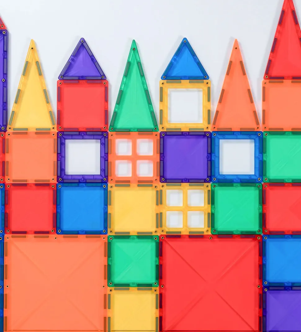 Connetix Magnetsæt - 60 Dele - Rainbow Starter Pack