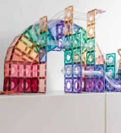 Connetix Magnetsæt - 106 Dele - Pastel Ball Run