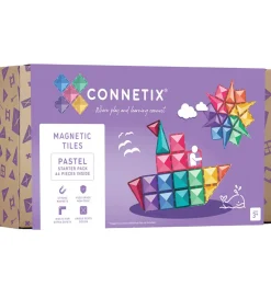 Connetix Magnetsæt - 64 Dele - Pastel Starter Pack