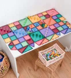 Connetix Magnetsæt - 64 Dele - Pastel Starter Pack