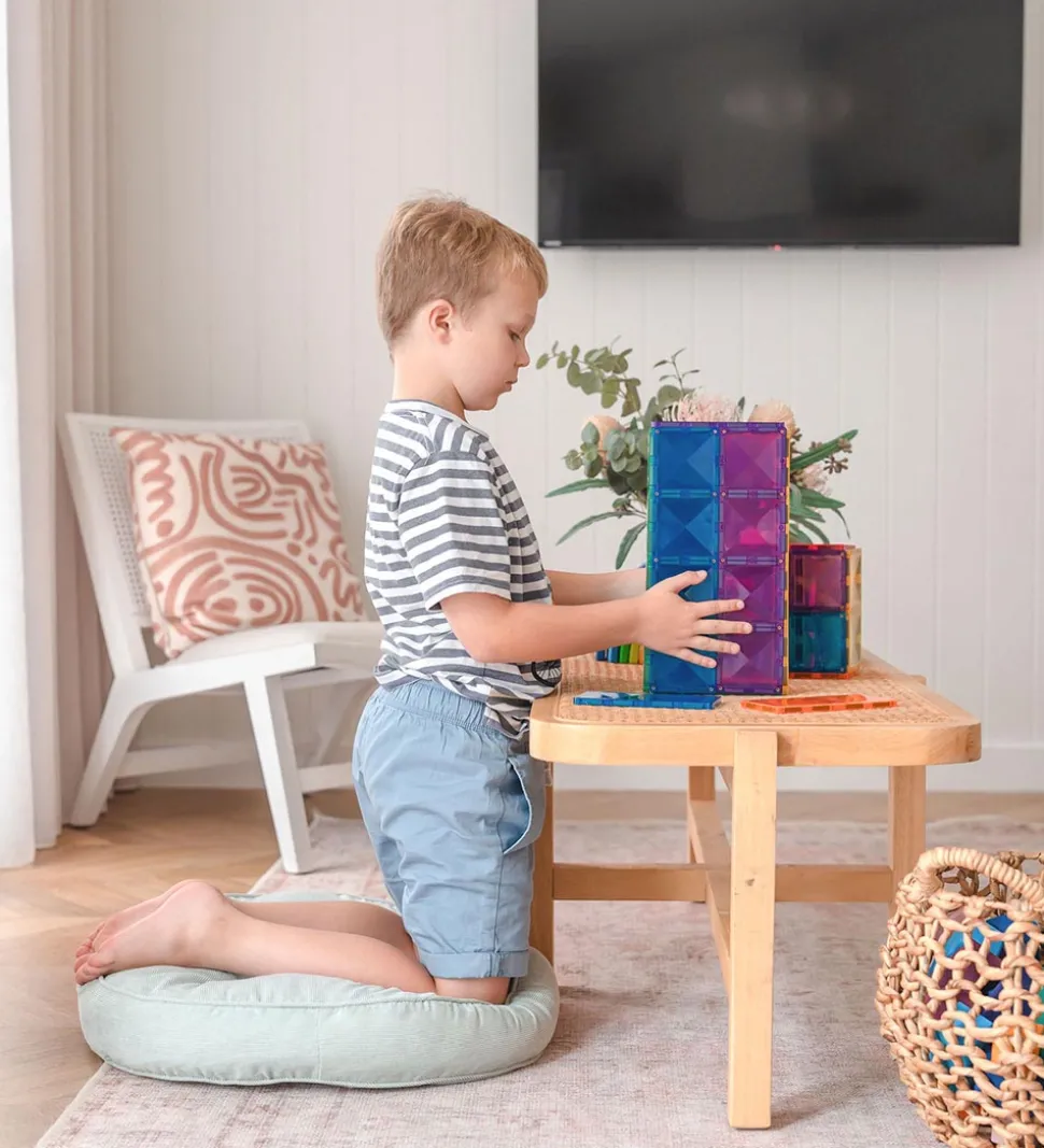 Connetix Magnetsæt - 18 Dele - Rainbow Rectangle