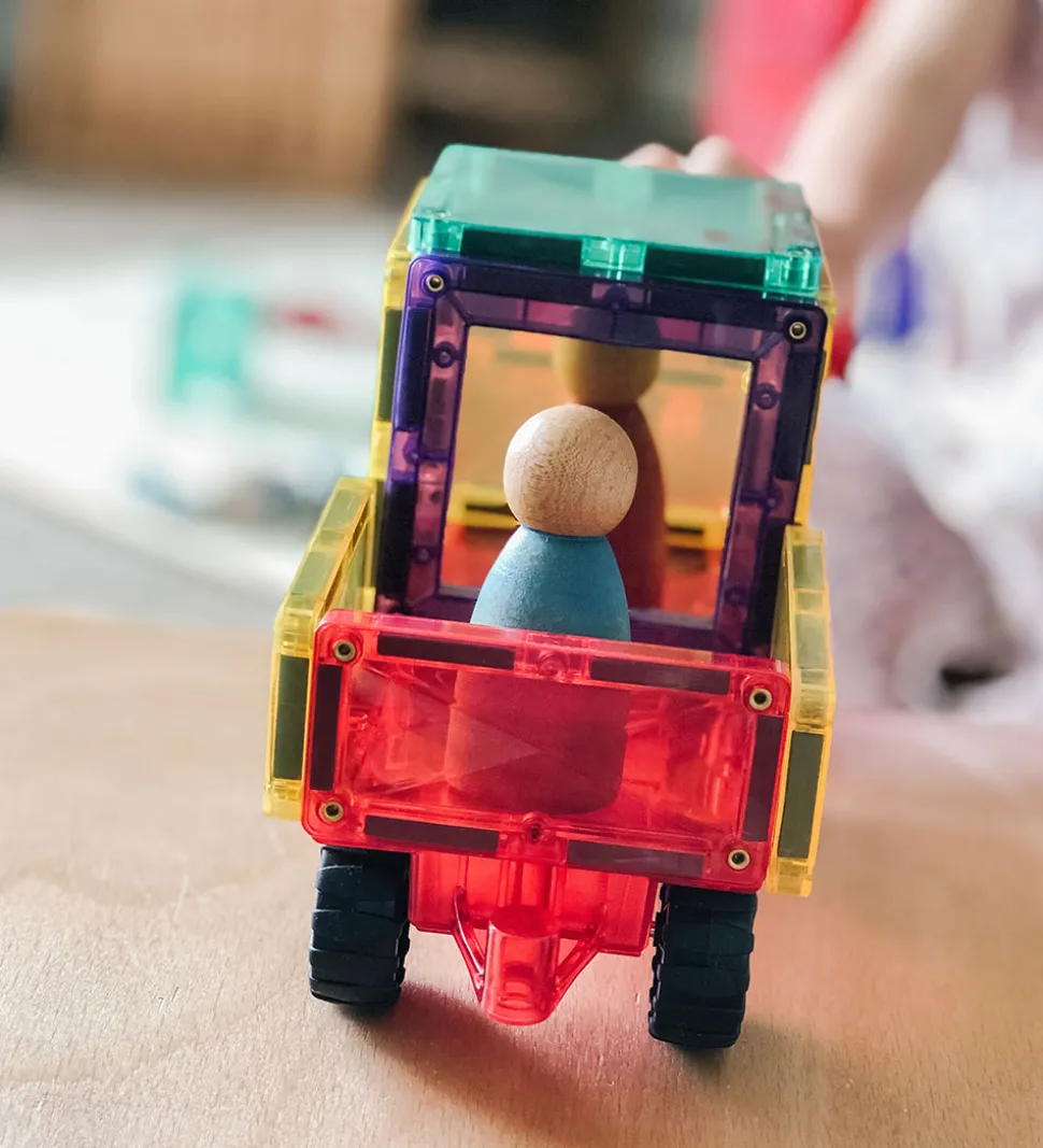 Connetix Magnetsæt - 24 Dele - Rainbow Motion Pack