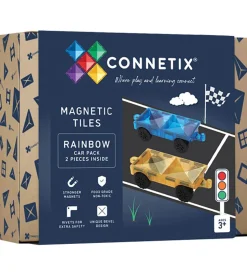 Connetix Magnetsæt - 2 Dele - Rainbow Car Pack