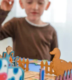 Crateit Kreasæt - Bondegården - Træ - Markerne Høstes - 27 Dele