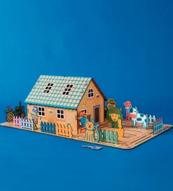 Crateit Kreasæt - Bondegården - Træ - Bondehuset