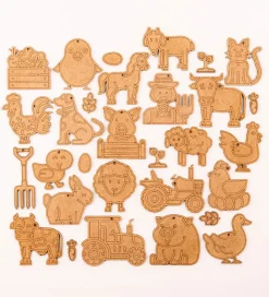 Crateit Kreasæt - Bondegården - Træ - Lydhistorie - Sjov på Gård