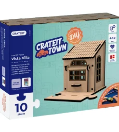 Crateit Kreasæt - Crateit Town - Træ - Vista Villa - 10 Dele