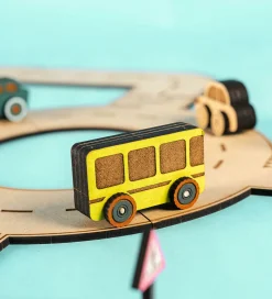 Crateit Kreasæt - Crateit Town - Træ - Rundkørsel - 28 Dele