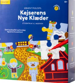 Crateit Puslespil - Træ - Kejserens Nye Klæder - 36 Brikker - Ly