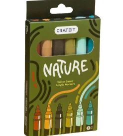 Crateit Tuscher - 3 mm - 6 stk. - Nature