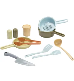 Dantoy BIO Plastic Køkkensæt - 11 Dele - Pastel