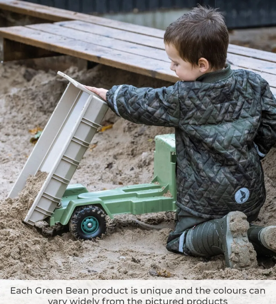 Dantoy Green Bean Lastbil - 70 cm - Assorterede Jordfarver