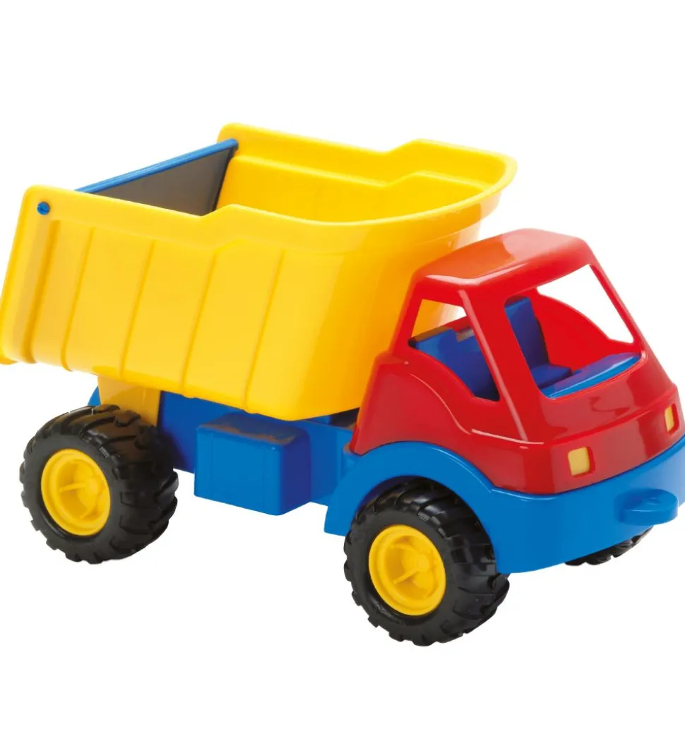 Dantoy Lastbil - 30 cm - Rød/Blå