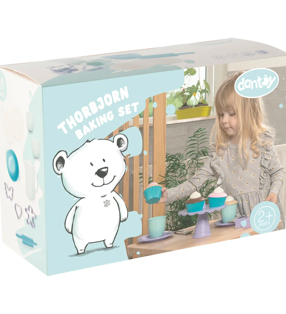 Dantoy Thorbjorn Dessertsæt - 22 Dele