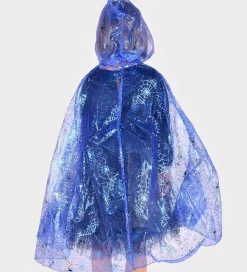 Den Goda Fen Udklædning - Cape Spiderweb - Blå