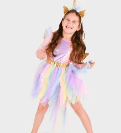 Den Goda Fen Udklædning - Dress Unicorn m. Diadem