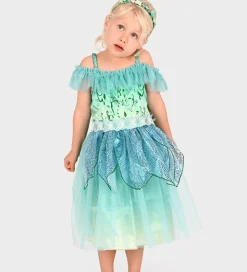 Den Goda Fen Udklædning - Dress Butterfly Fairy - Blå