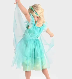 Den Goda Fen Udklædning - Dress Butterfly Fairy - Blå