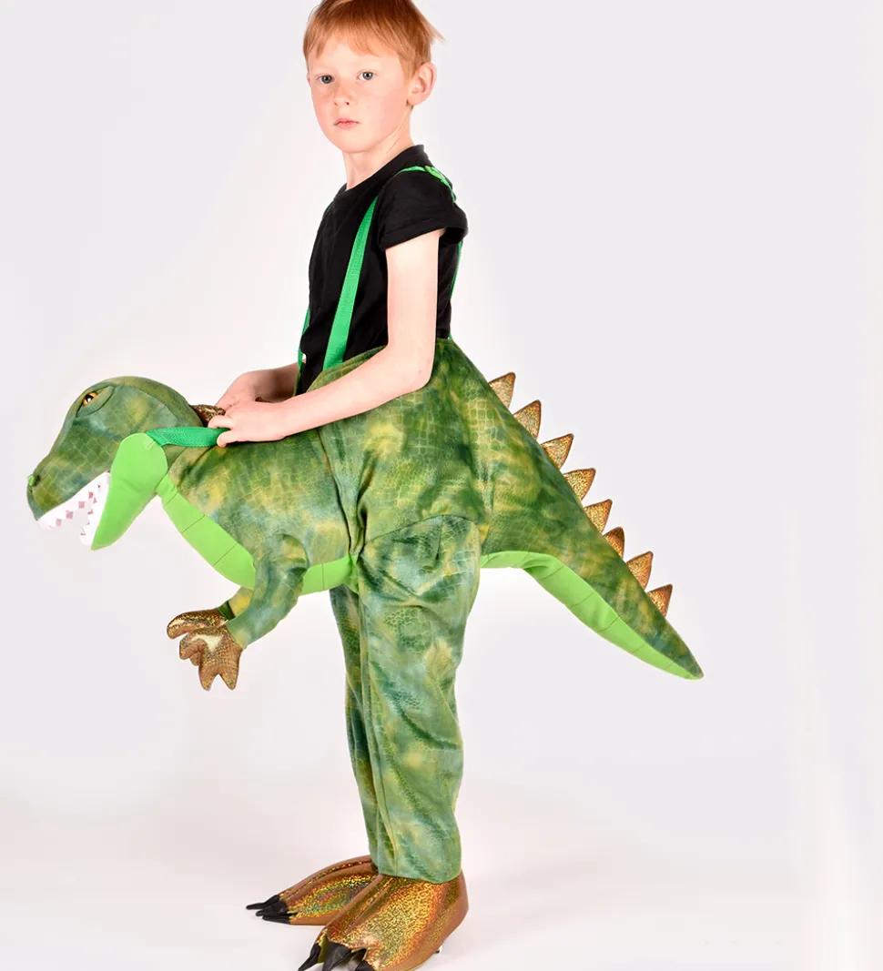 Den Goda Fen Udklædning - Jump In Dinosaur - T-Rex