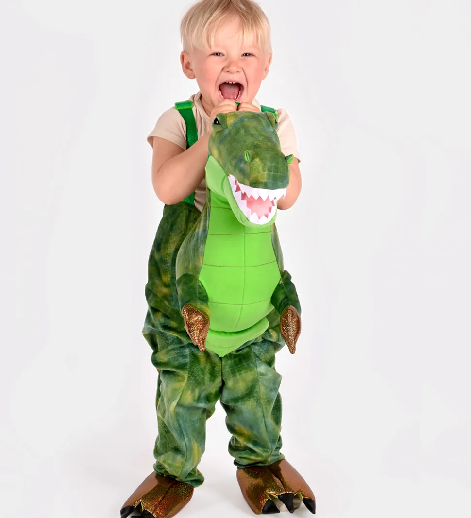 Den Goda Fen Udklædning - Jump In Dinosaur - T-Rex