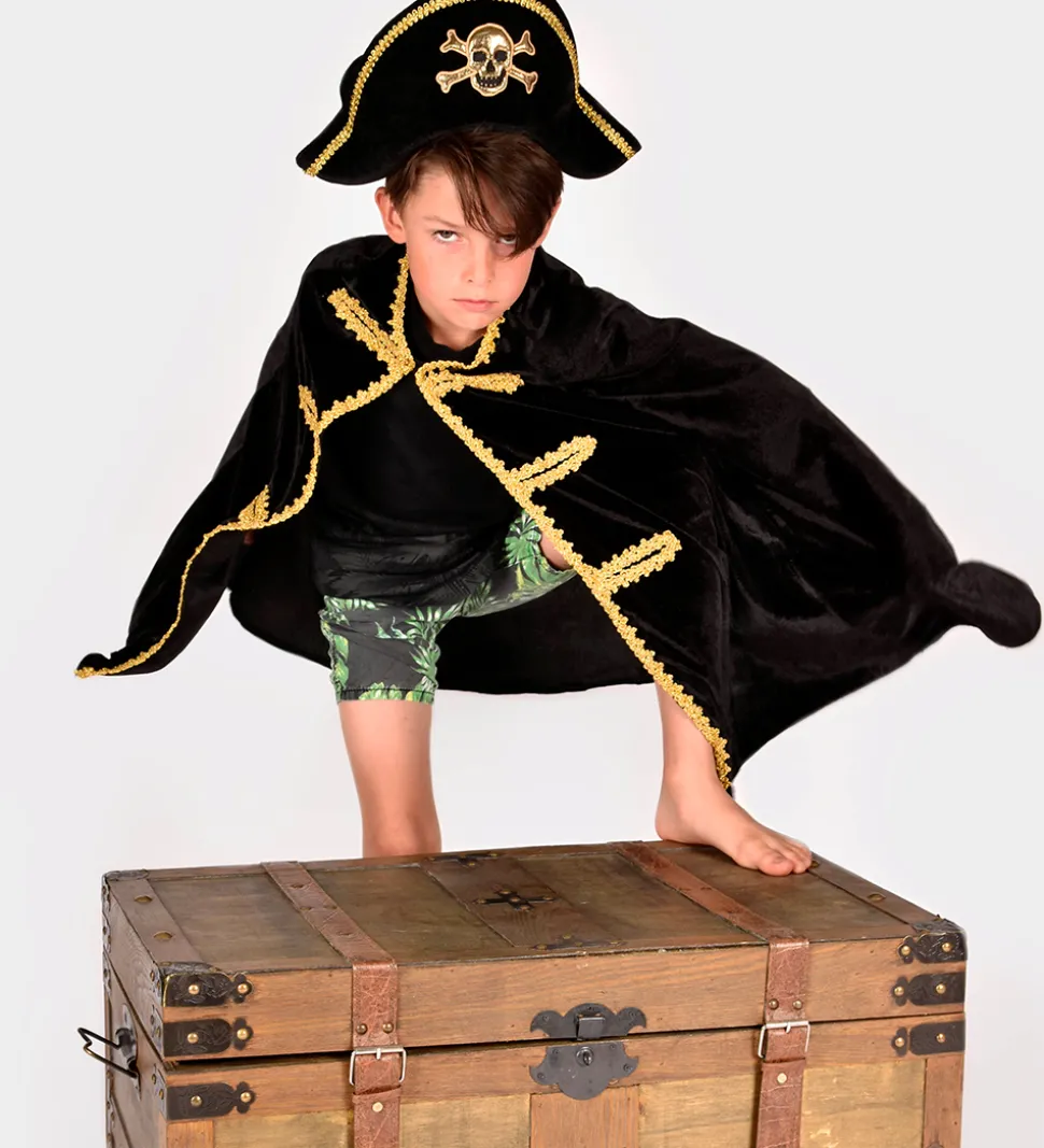 Den Goda Fen Udklædning - Pirat Kappe m. Hat