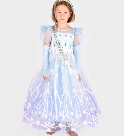 Den Goda Fen Udklædning - Prinsesse Kjole - Frost