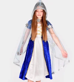 Den Goda Fen Udklædning - Prinsesse Kappe - Blå