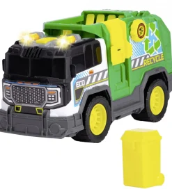 Dickie Toys Bil - Recycle Truck - Lys/Lyd