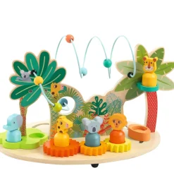 Djeco Aktivitetslegetøj - Jungledyr - Multi Big