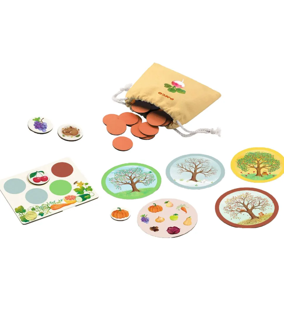 Djeco Billedlotteri - Cool School - Vegeto Mondo