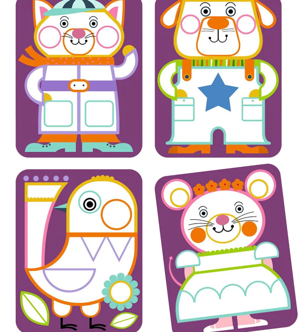 Djeco Farvesæt - Palette Painting - Chubby Cheeks