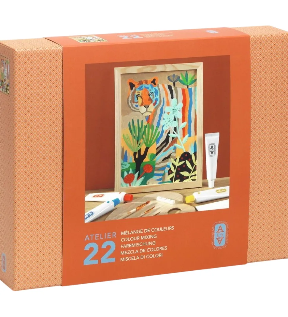 Djeco Kreasæt - Atelier 22 - Farveblanding