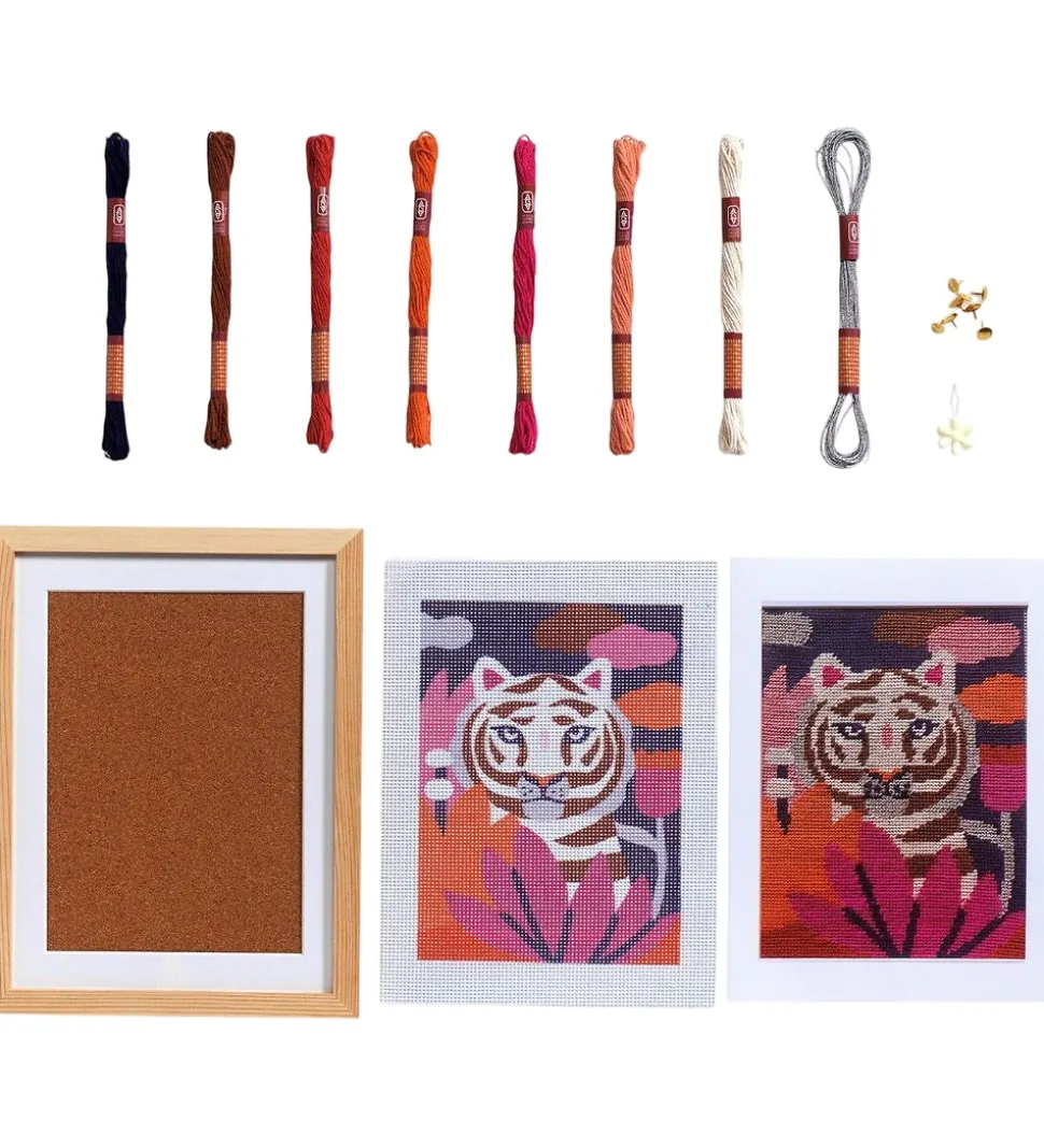 Djeco Kreasæt - Atelier 64 - Korssting