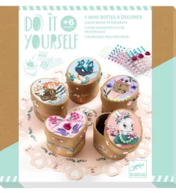 Djeco Kreasæt - DIY - 5 Mini Æsker