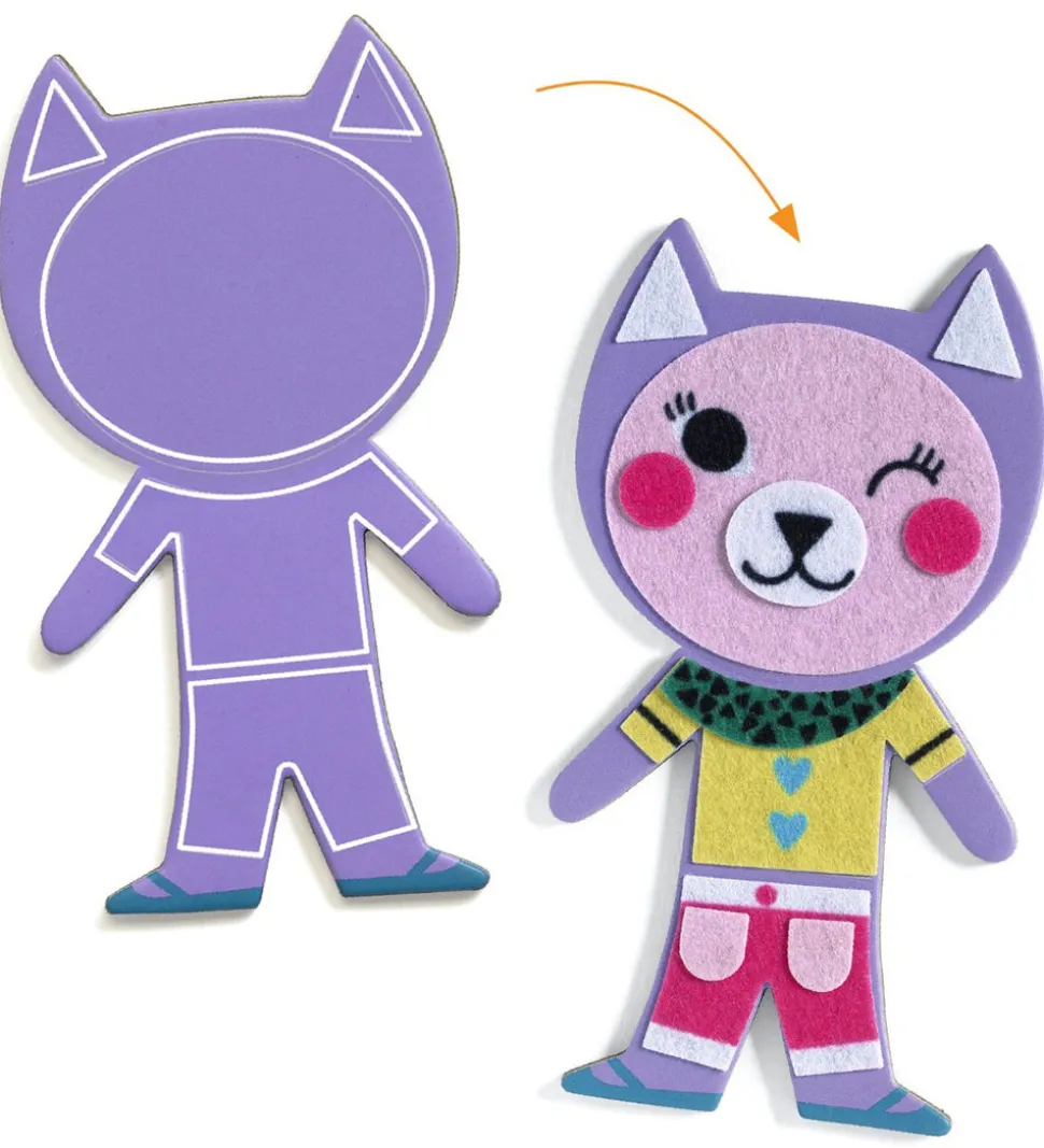 Djeco Kreasæt - DIY - Funky Family