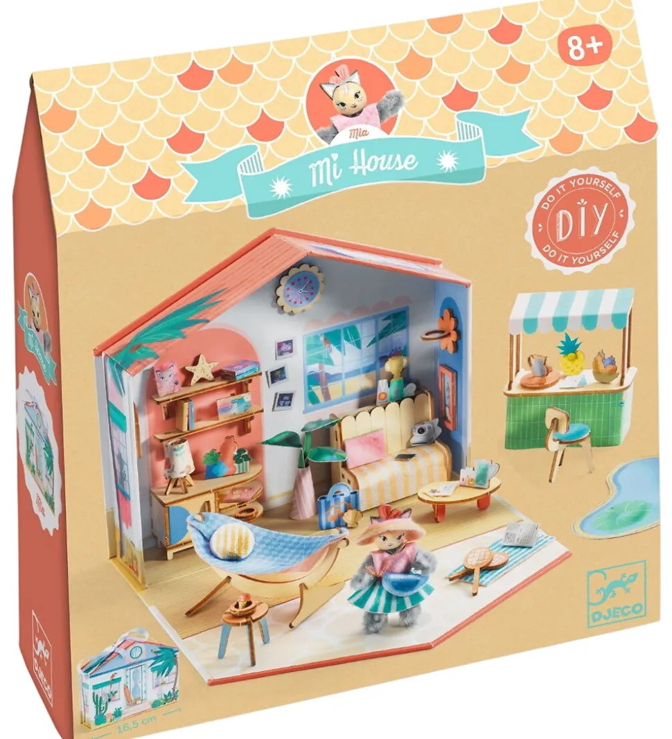 Djeco Kreasæt - DIY - Mi House - Mia