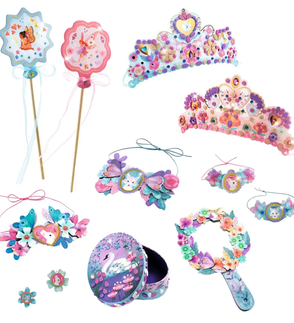 Djeco Kreasæt - DIY - Prinsesse Aktiviteter