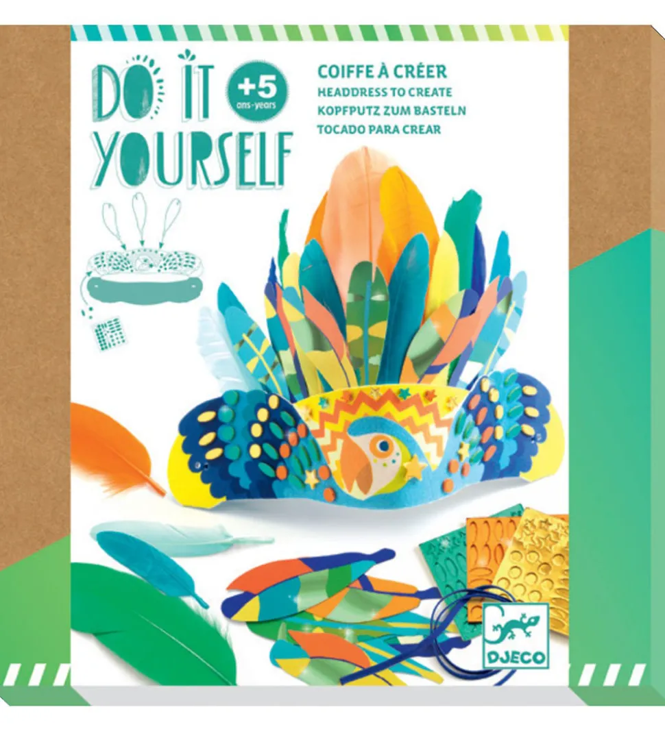 Djeco Kreasæt - DIY Hat - Rio
