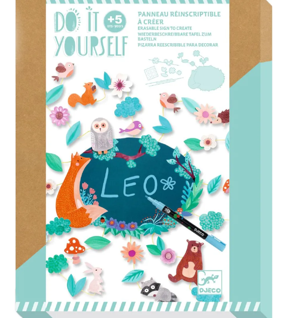 Djeco Kreasæt - DIY Husketavle - In The Wood