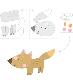 Djeco Kreasæt - Fingermaling - Messy Fun