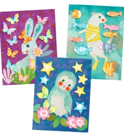 Djeco Kreasæt - Kreativ Med Papir m. Trækpapir