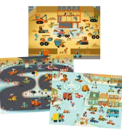 Djeco Kreasæt - Overføringsbilleder - Asphalt